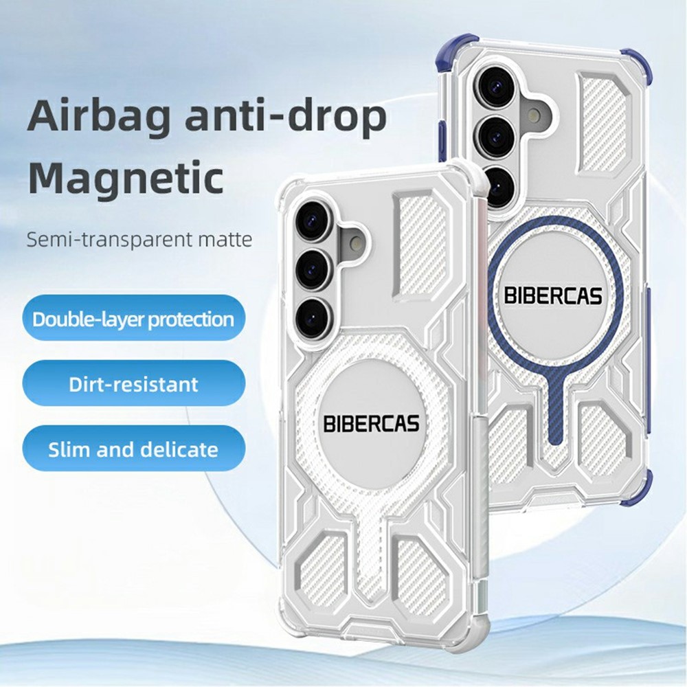 SS Gxy S26 - BIBERCAS Transparent Series Cover Transparent - 9