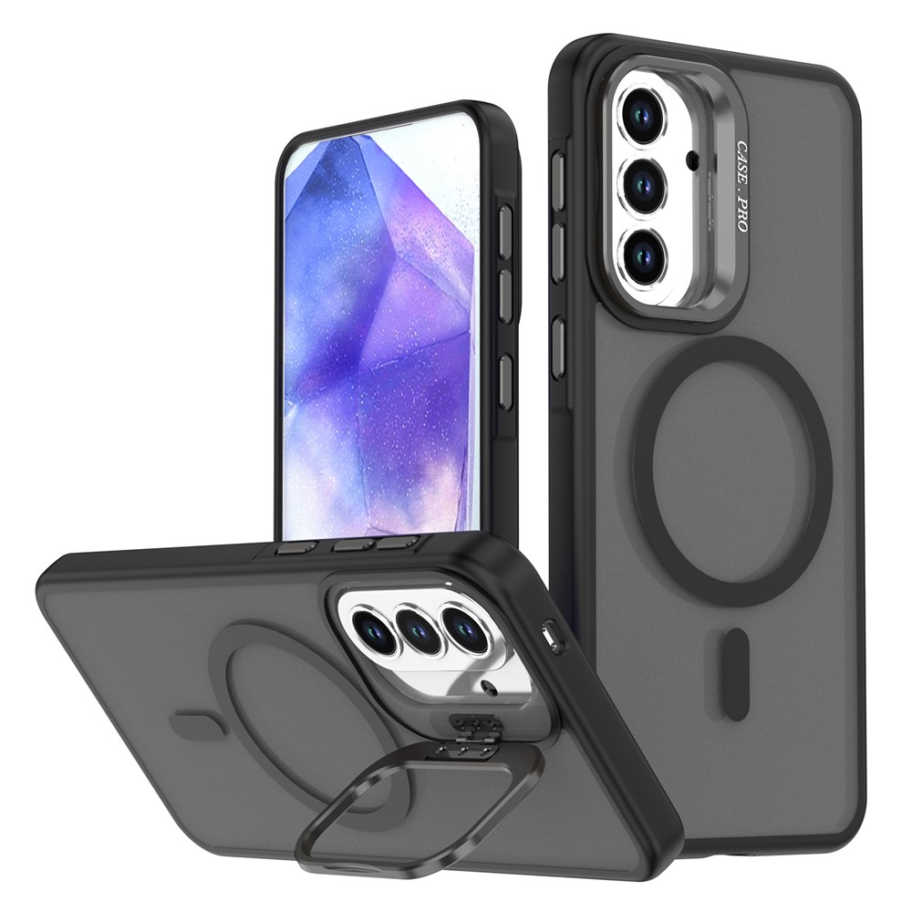 SS Gxy S26 - Case Matte With Foldable Kickstand Black - 7