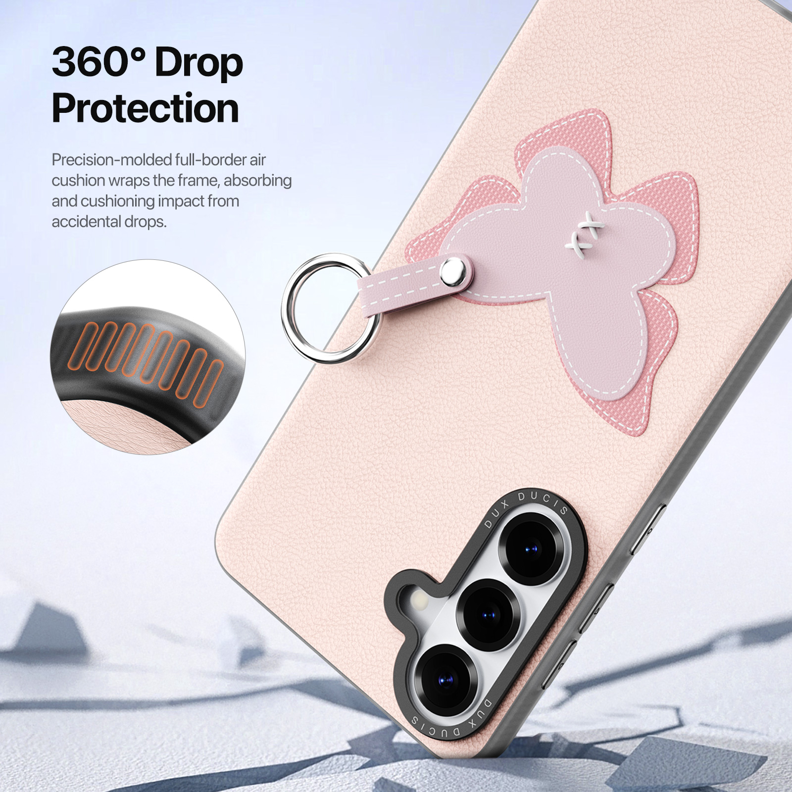 SS Gxy S26 - DUX DUCIS Luvy Series Light Pink Butterfly - 24