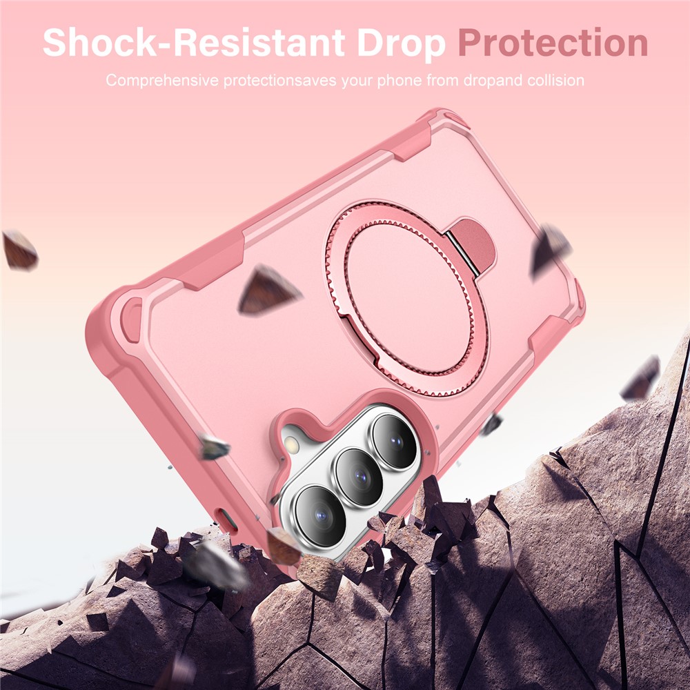 SS Gxy S26 - Shockproof Kickstand Pink - 10