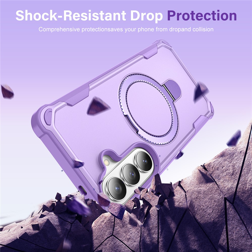 SS Gxy S26 - Shockproof Kickstand Purple - 10