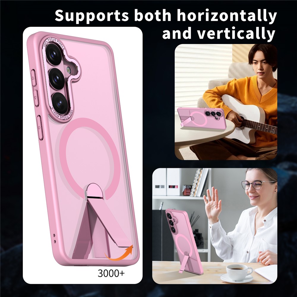 SS Gxy S26 - TPU Acrylic Pink - 8