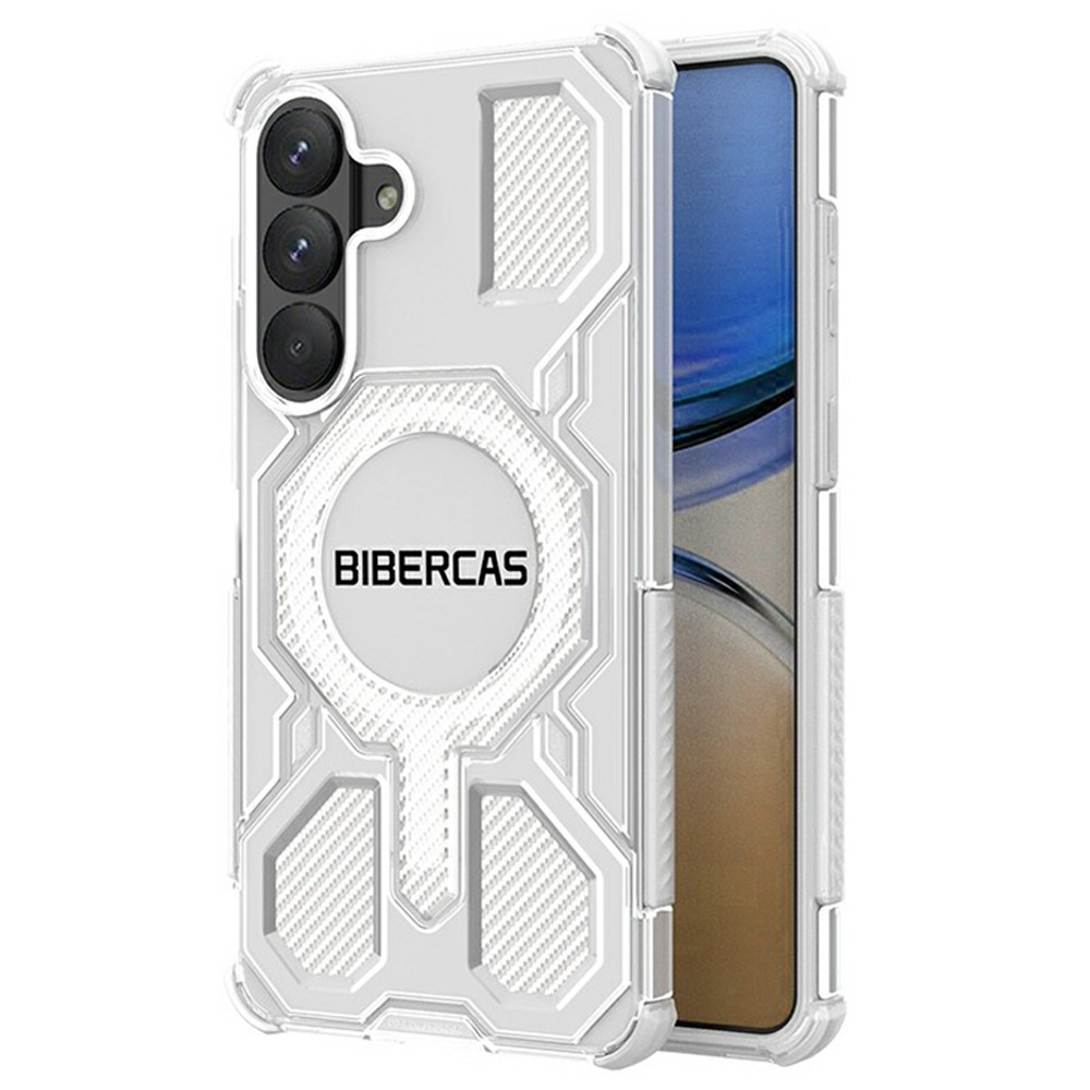 SS Gxy S26 Plus - BIBERCAS Transparent Series Cover Transparent - 8