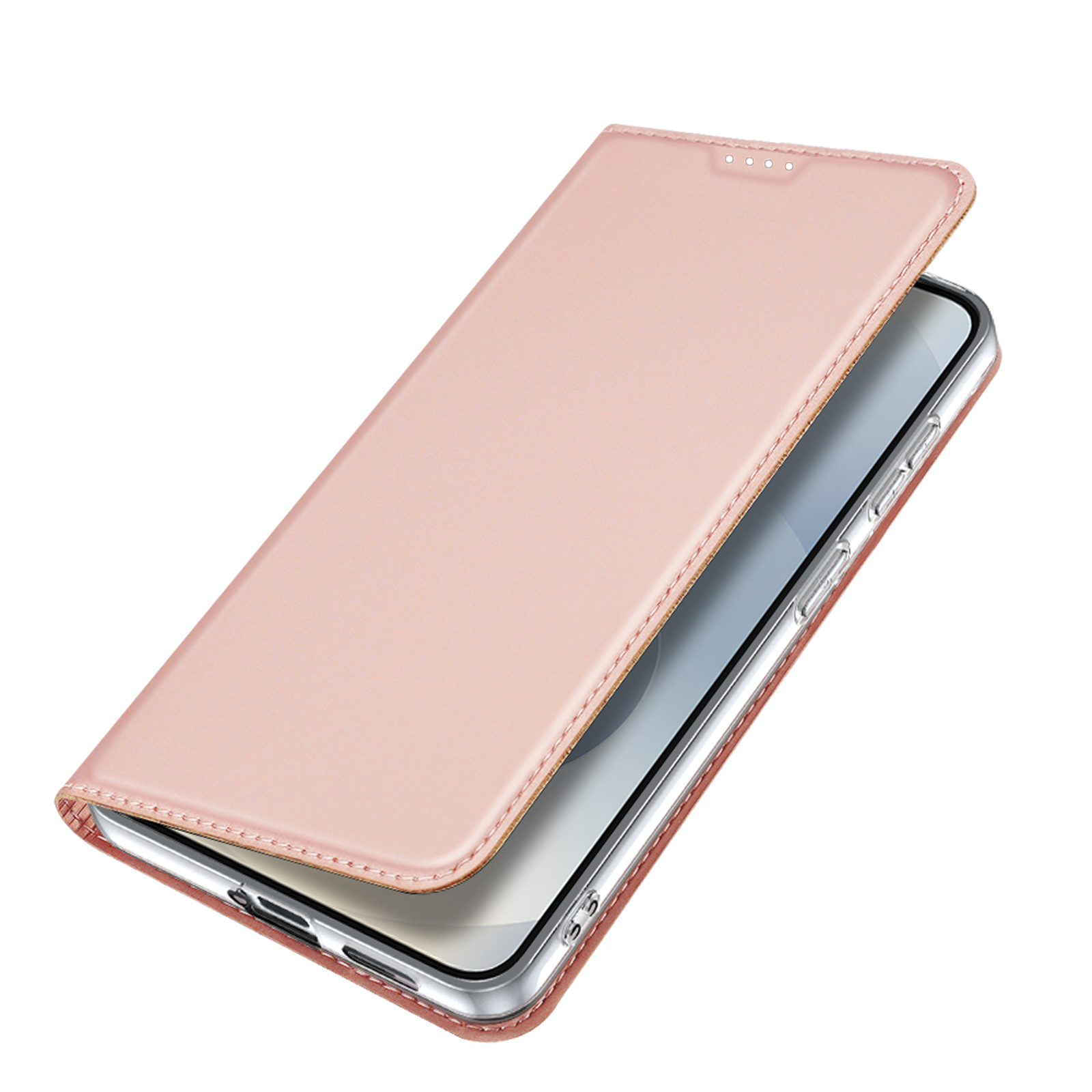 SS Gxy S26 Plus - DUX DUCIS Skin Pro Series Leather Pink - 15