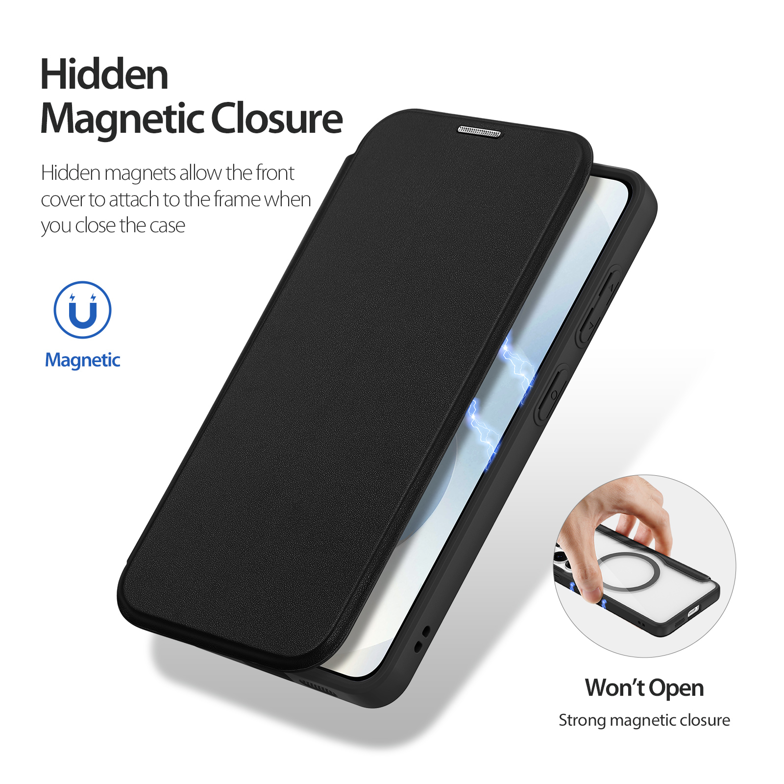 SS Gxy S26 Plus - DUX DUCIS Skin X Pro With MagSafe Black - 21