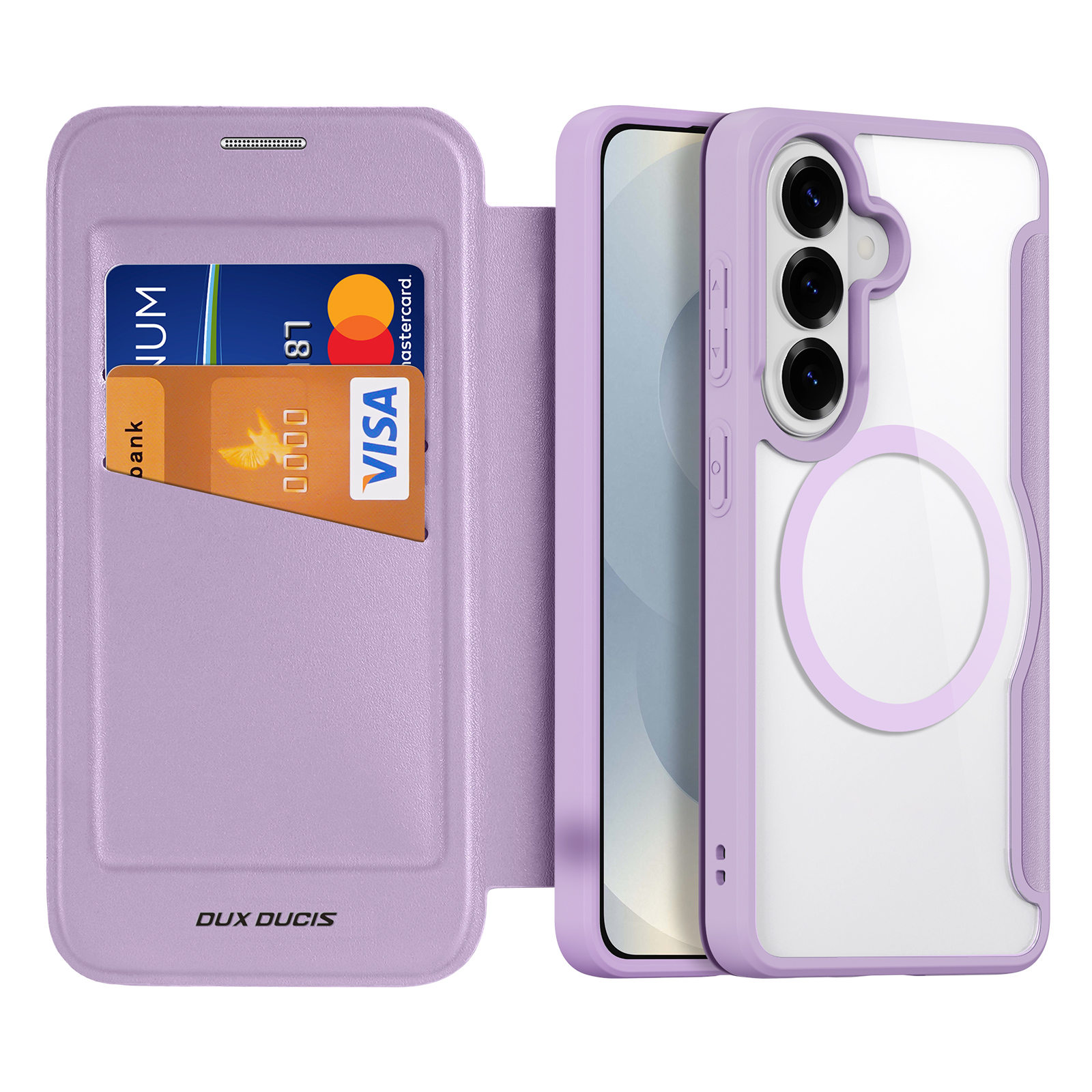 SS Gxy S26 Plus - DUX DUCIS Skin X Pro With MagSafe Purple - 17