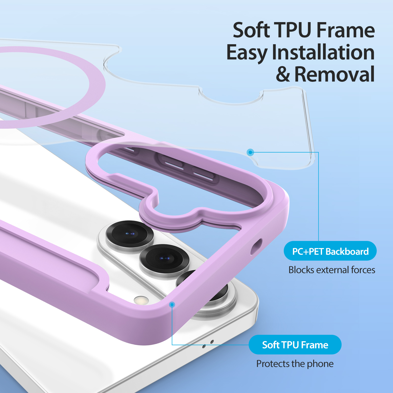 SS Gxy S26 Plus - DUX DUCIS Skin X Pro With MagSafe Purple - 24