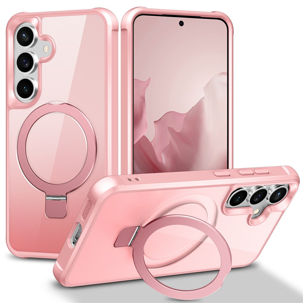 SS Gxy S26 Plus - Magnetic Ring Holder Kickstand Pink