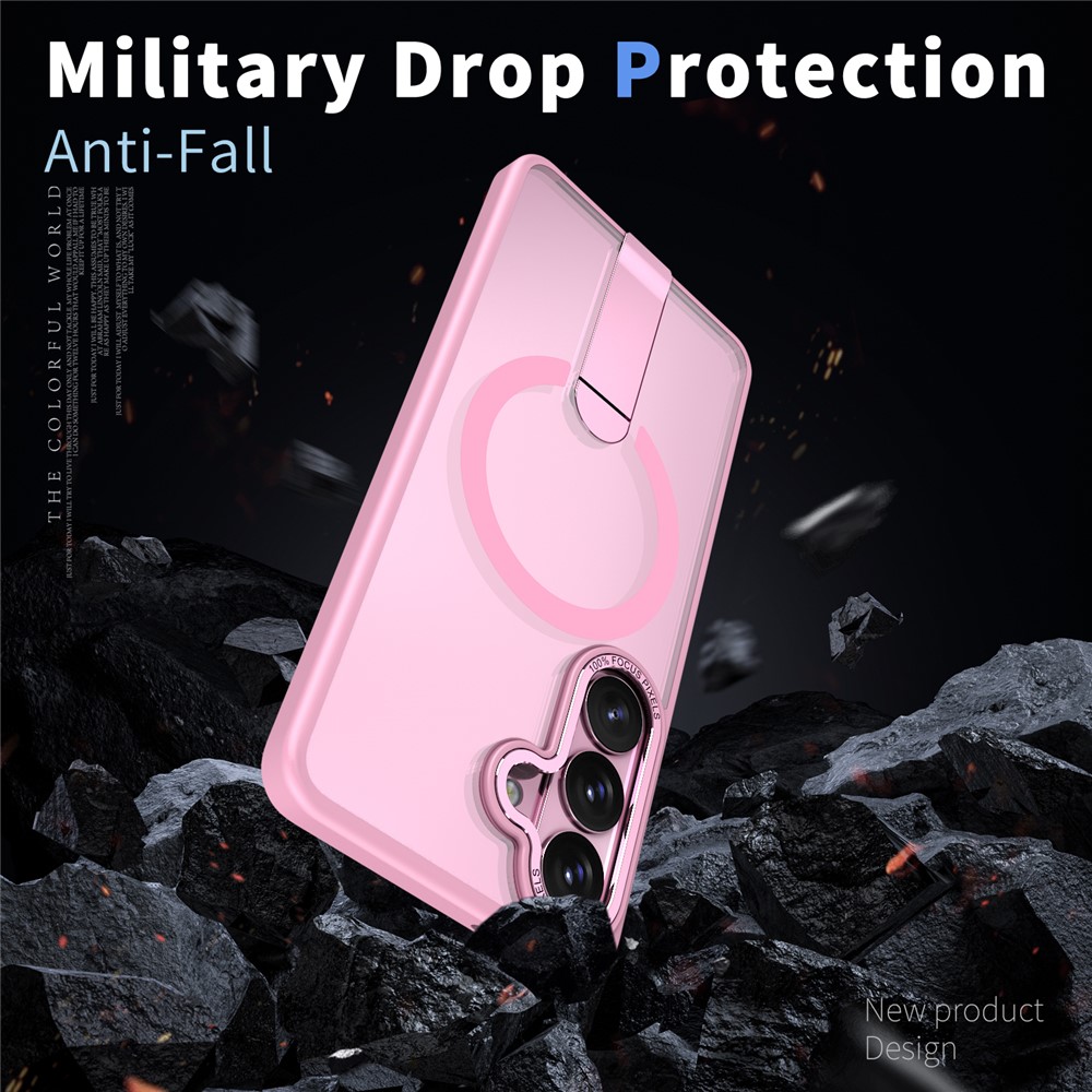 SS Gxy S26 Plus - TPU Acrylic Pink - 4