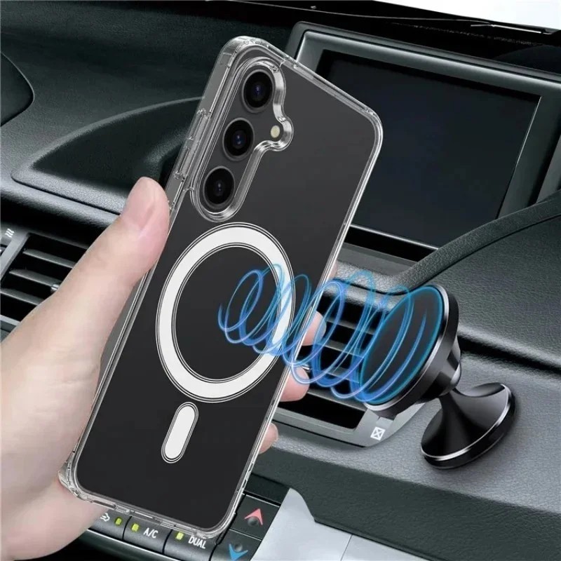 SS Gxy S26 Plus - WANLONFENG Clear Case With Screen Film - 2