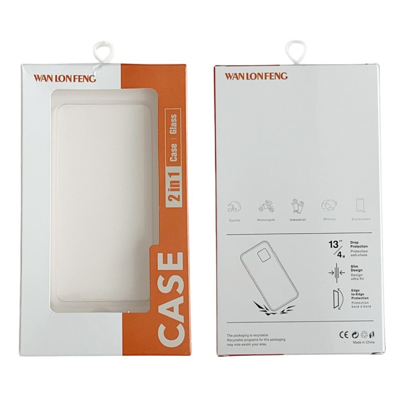 SS Gxy S26 Plus - WANLONFENG Clear Case With Screen Film - 7