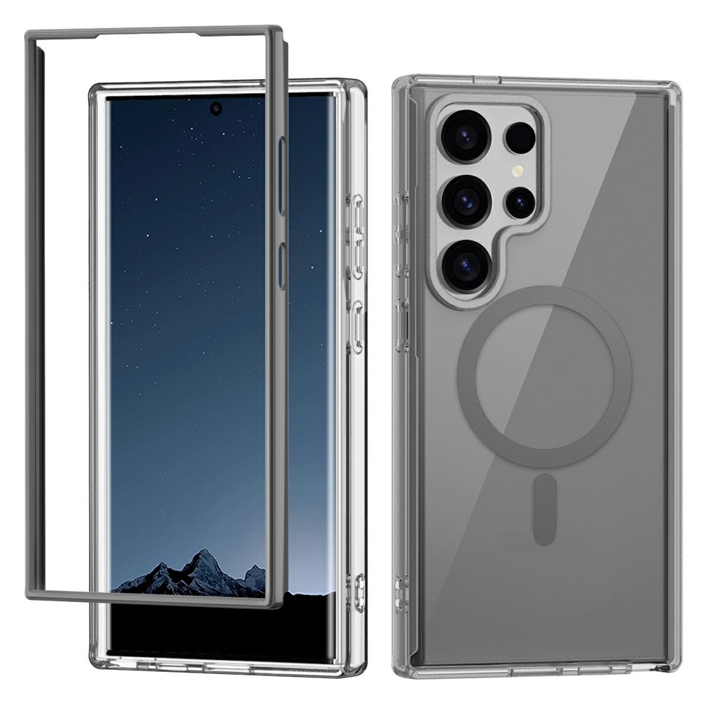 SS Gxy S26 Ultra - 360 Magnetic Case Grey