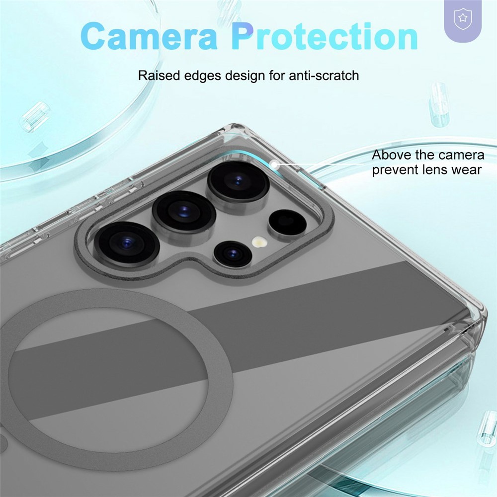 SS Gxy S26 Ultra - 360 Magnetic Case Grey - 4