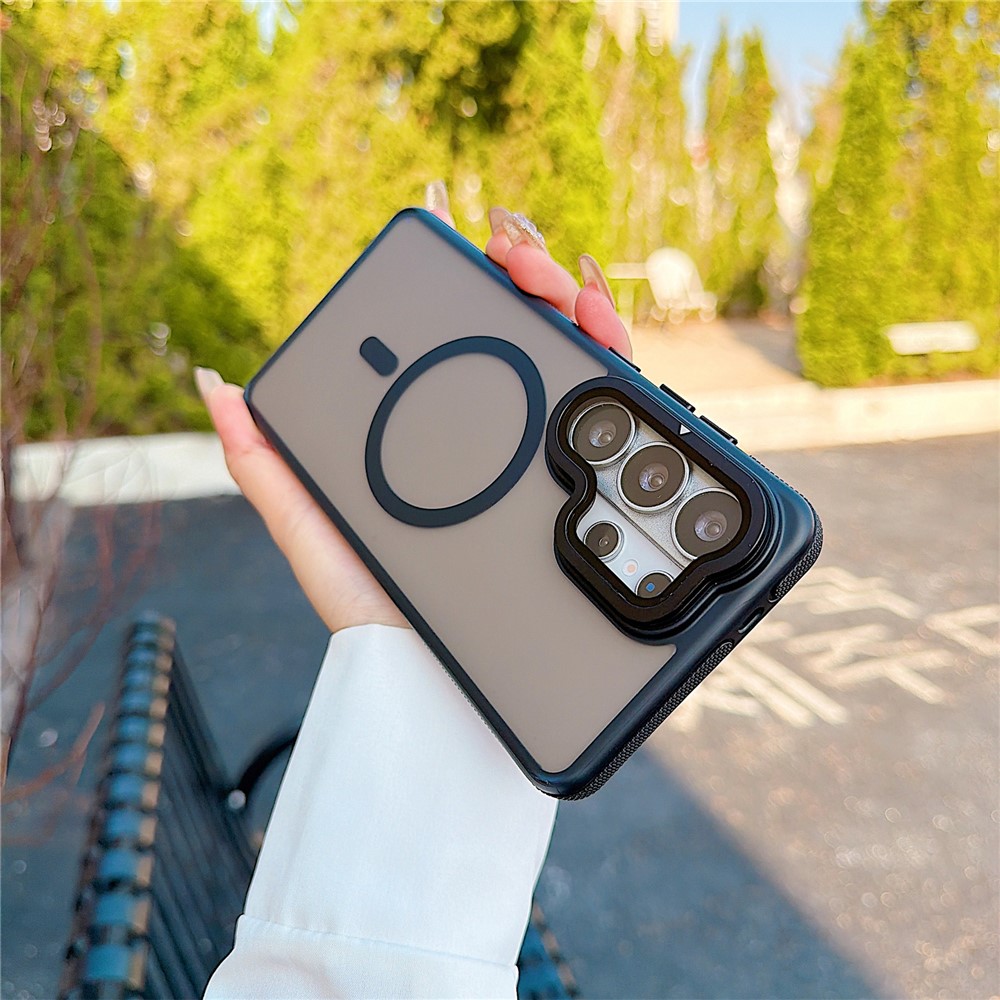 SS Gxy S26 Ultra - Acrylic Cover With Lens Protector Black - 2