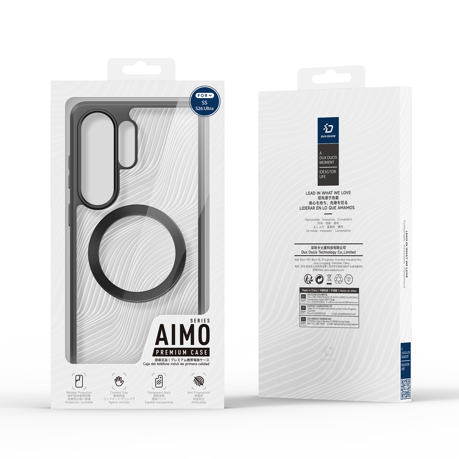 SS Gxy S26 Ultra - DUX DUCIS Aimo Series Black - 8