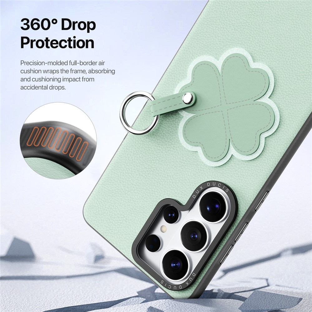 SS Gxy S26 Ultra - DUX DUCIS Luvy Series Green Clover - 12