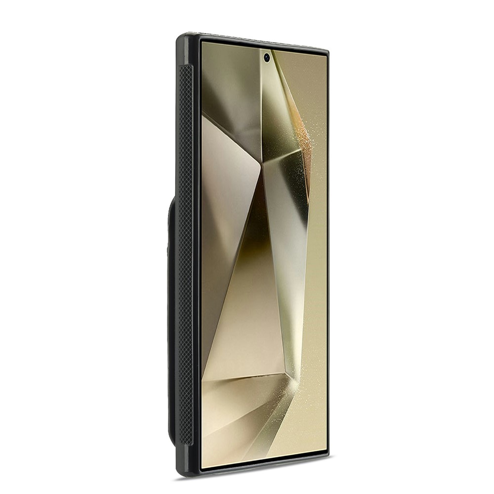 SS Gxy S26 Ultra - LC.IMEEKE Case Leather With Wallet Black - 6