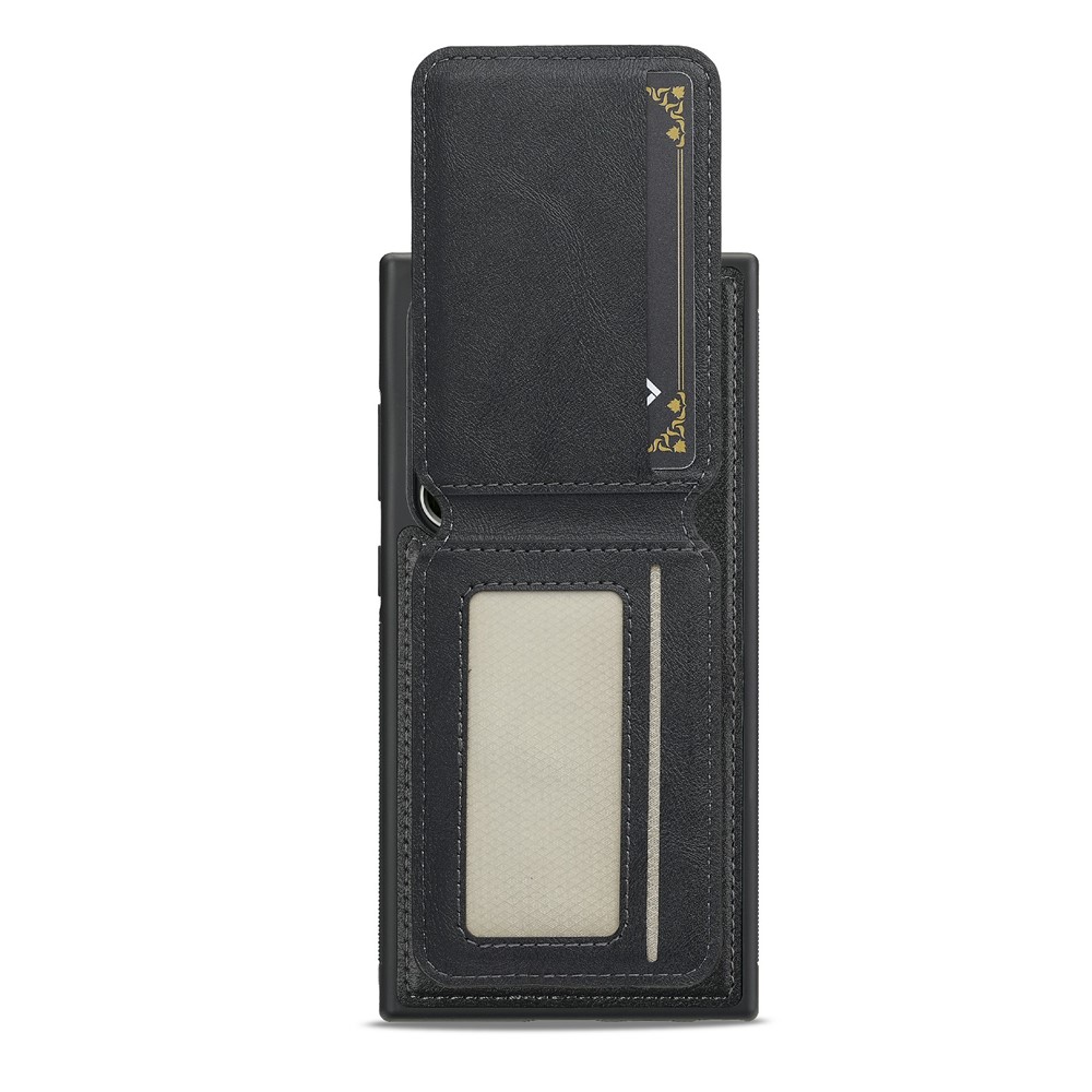 SS Gxy S26 Ultra - LC.IMEEKE Case Leather With Wallet Black - 7