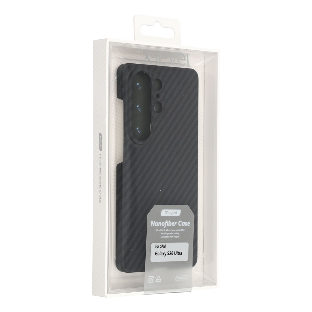 SS Gxy S26 Ultra - X-LEVEL Carbon Fiber Texture Black - 7