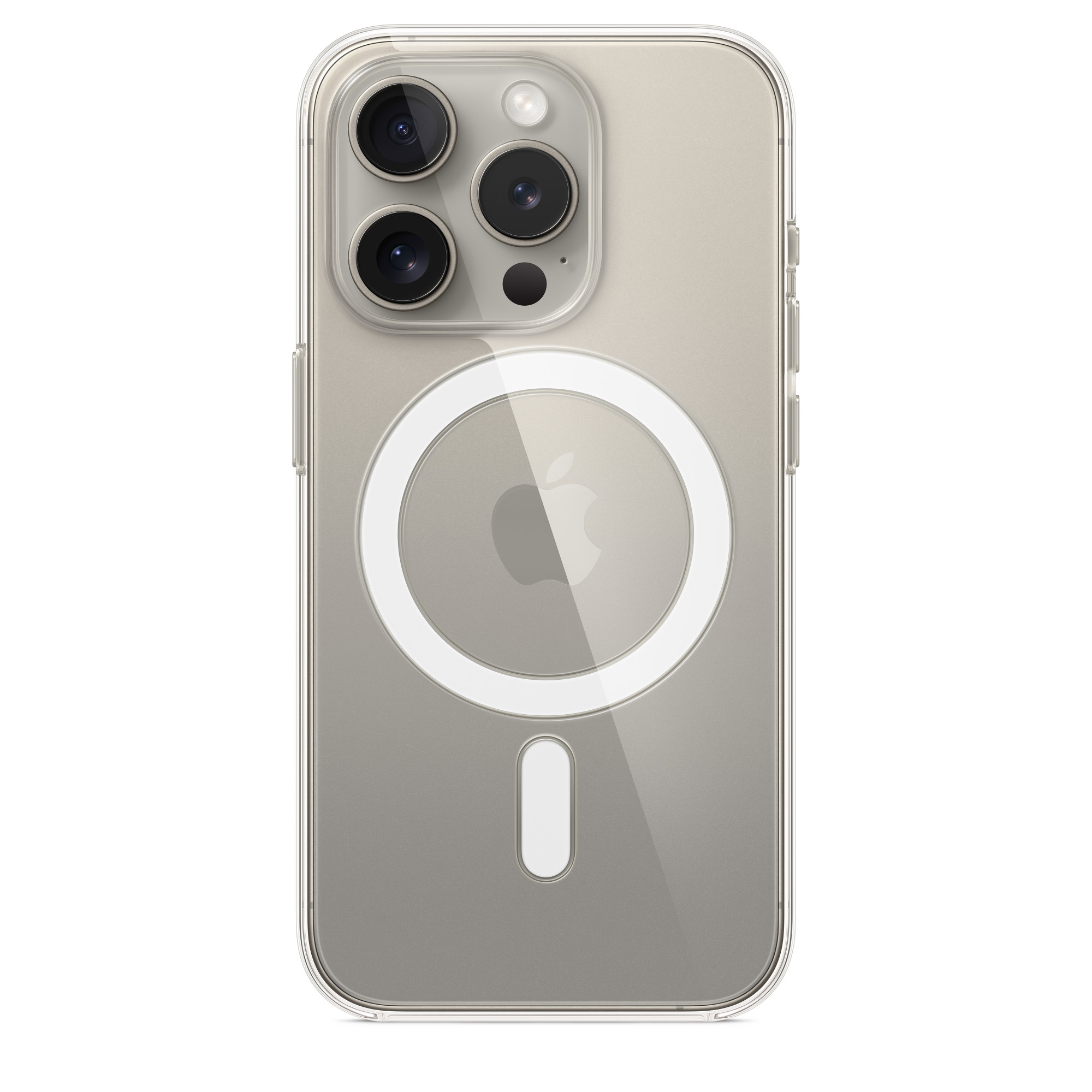 iPhone 15 Pro - Apple Clear Case with MagSafe