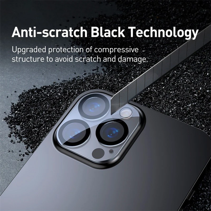Phone 17 Pro/17 Pro Max - BASEUS Camera Lens Glass Protector - 3