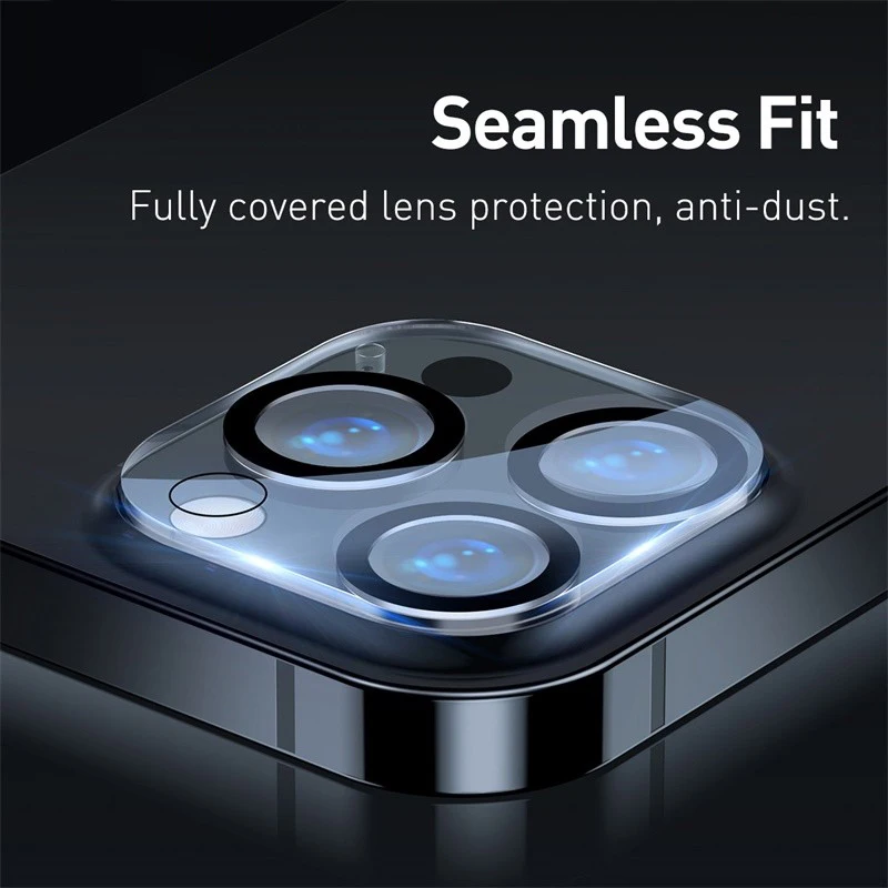 Phone 17 Pro/17 Pro Max - BASEUS Camera Lens Glass Protector - 4
