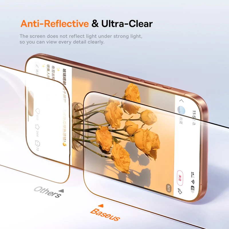 Mica - iPhone 17 Pro Max - BASEUS Impact HD - 5