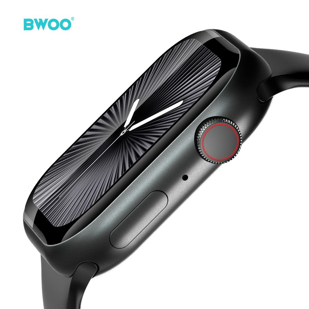 BWOO - Smartwatch WA-06 Silver Band Grey - 5