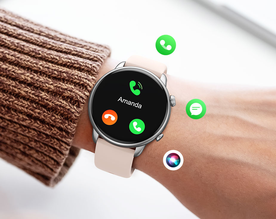 BWOO - Smartwatch WA-10 Black Band Black - 6