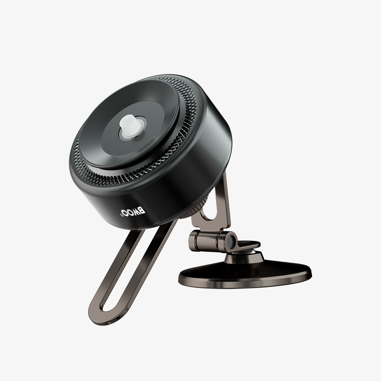 Car Holder - BWOO 360 Rotating Electric Vacuum Magnetic Suction Black - 6
