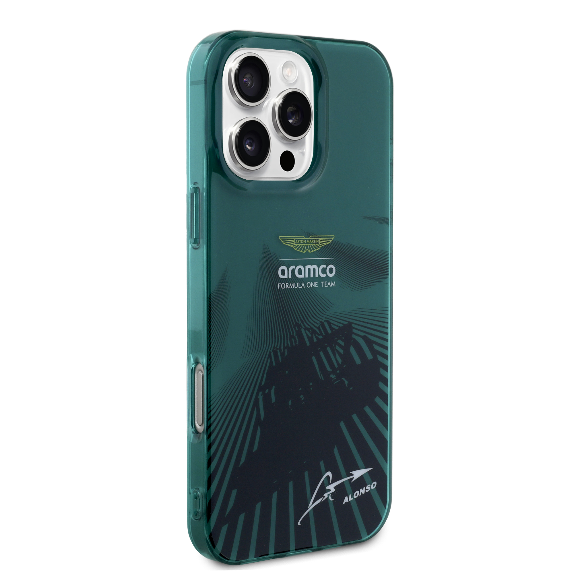 iPhone 16 Pro - ASTON MARTIN F1 IML Alonso Signature F1 Car Green - 4