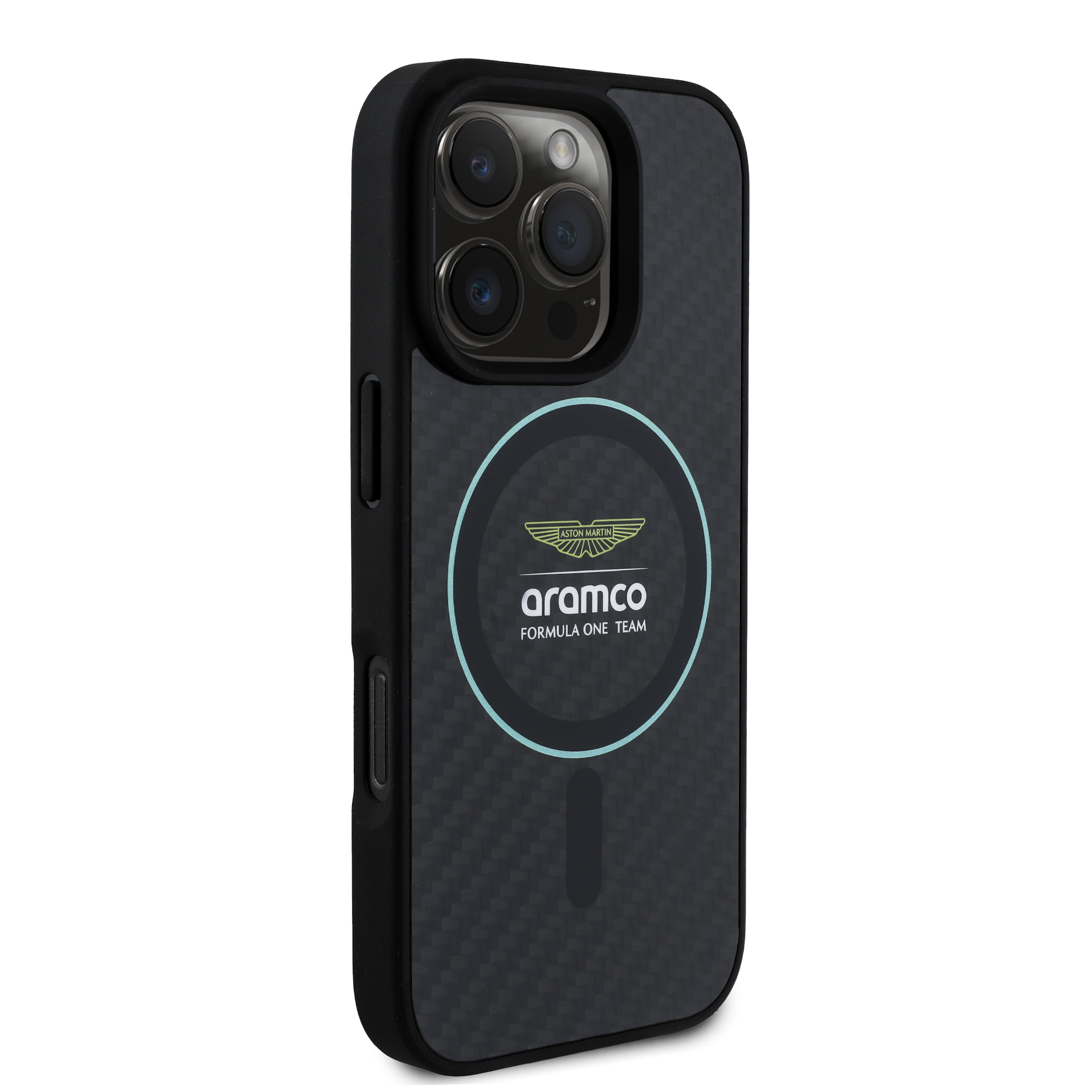 iPhone 16 Pro - ASTON MARTIN F1 Carbon With Circle Green - 4