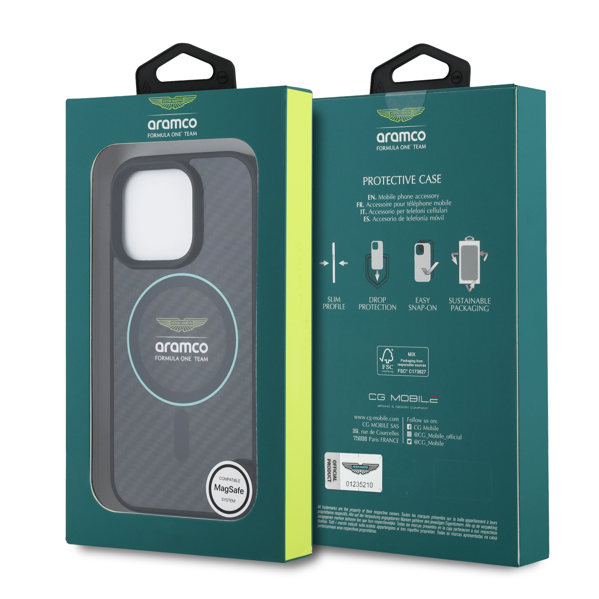 iPhone 16 Pro - ASTON MARTIN F1 Carbon With Circle Green - 8