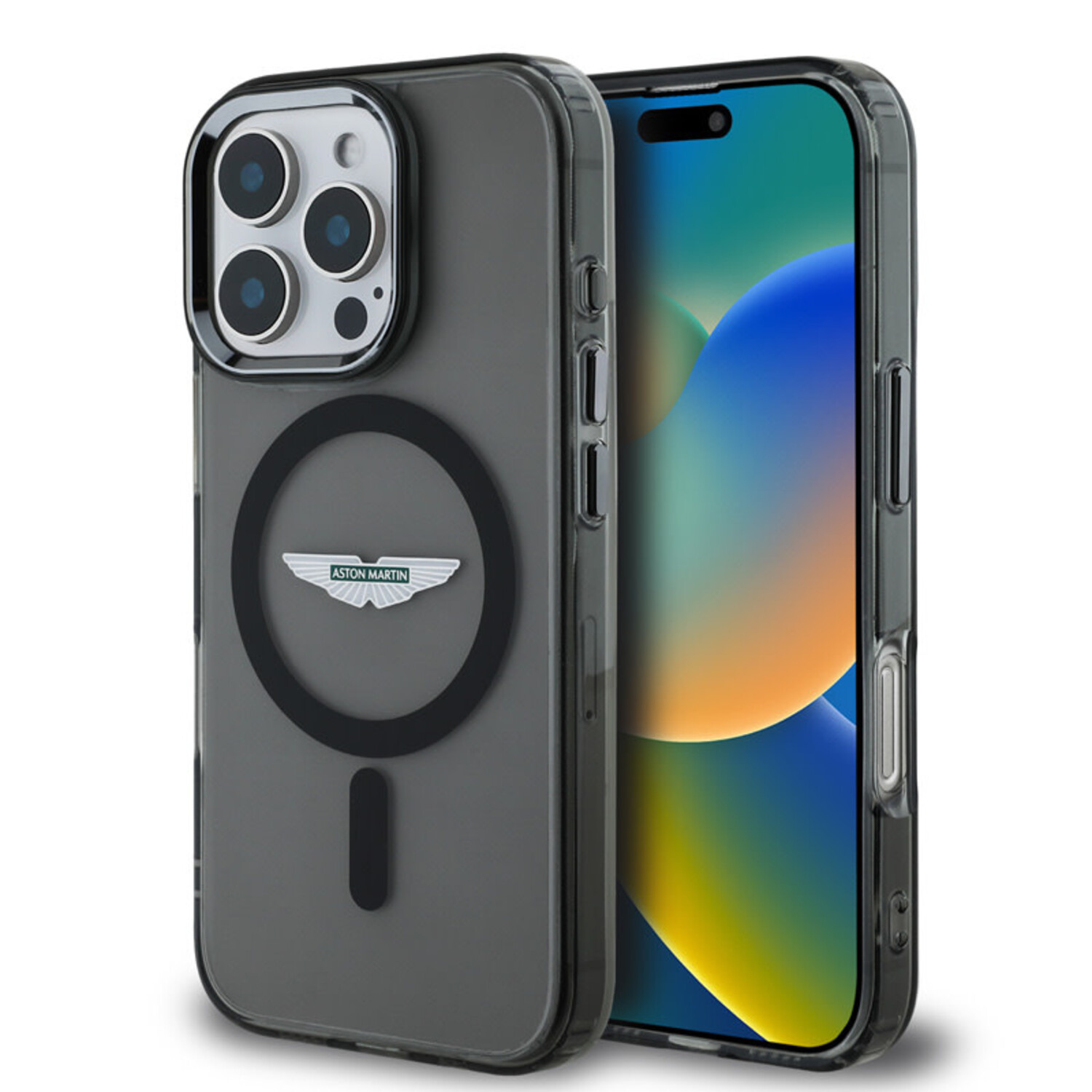 iPhone 16 Pro - ASTON MARTIN Frosted Effect Black