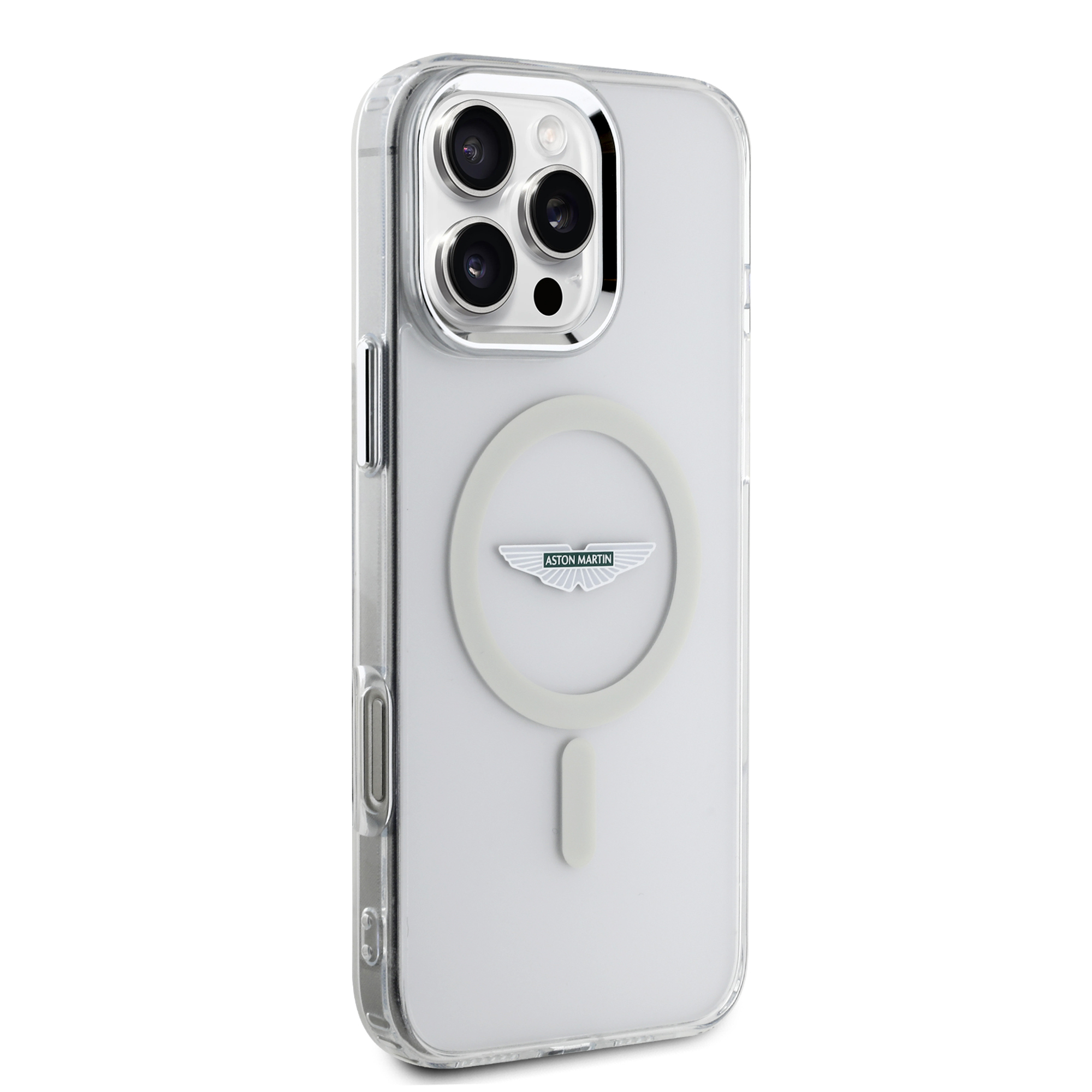 iPhone 16 Pro - ASTON MARTIN Frosted Effect Transparent - 4
