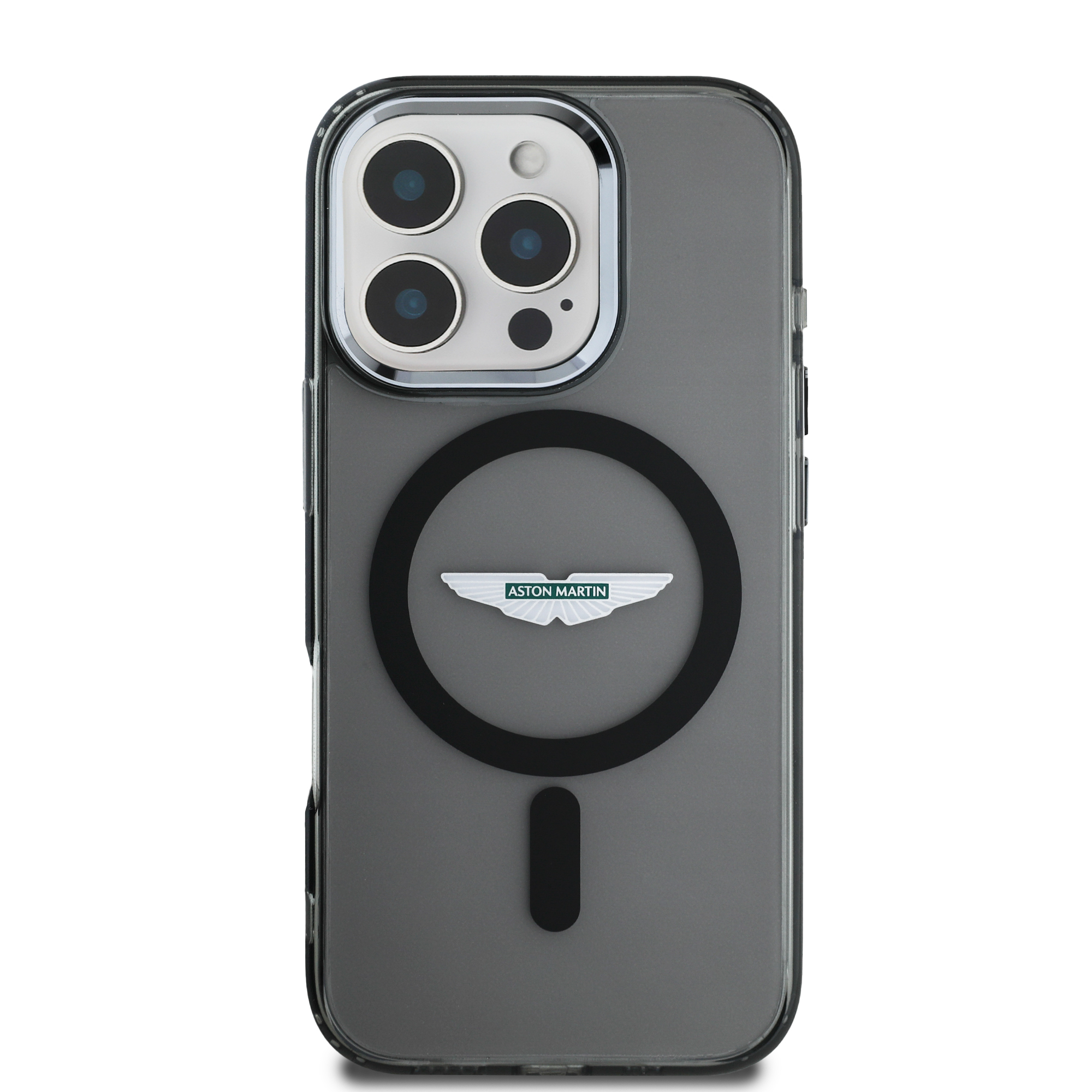 iPhone 16 Pro Max - ASTON MARTIN Frosted Effect Black - 3