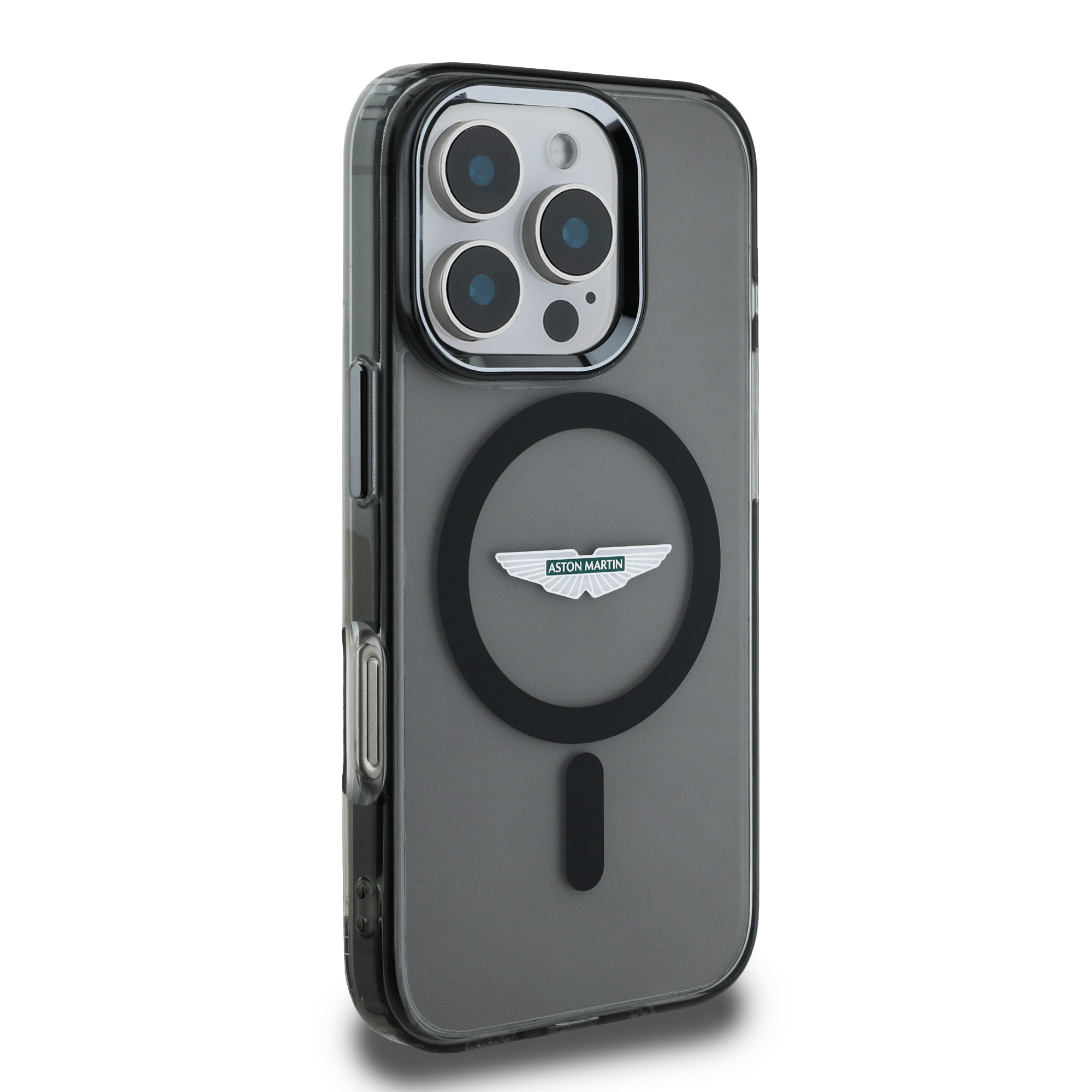 iPhone 16 Pro Max - ASTON MARTIN Frosted Effect Black - 4