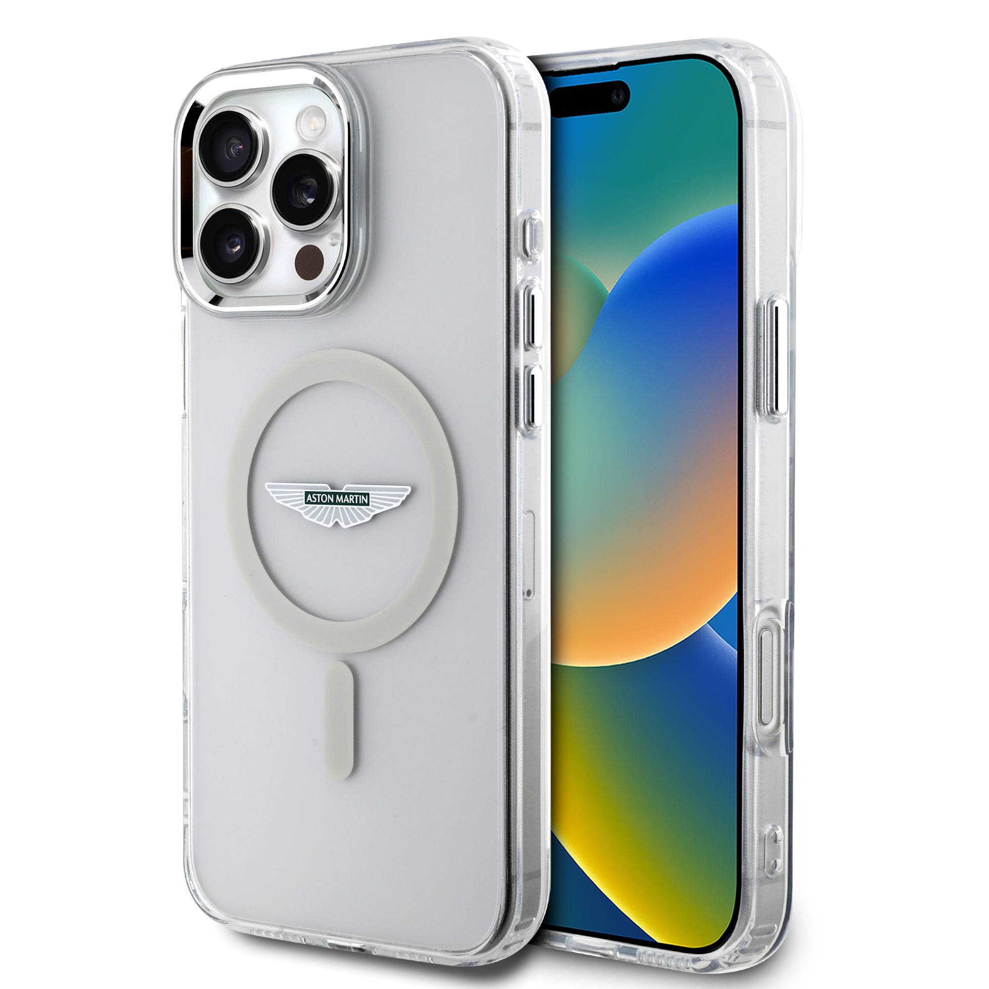 iPhone 16 Pro Max - ASTON MARTIN Frosted Effect Transparent