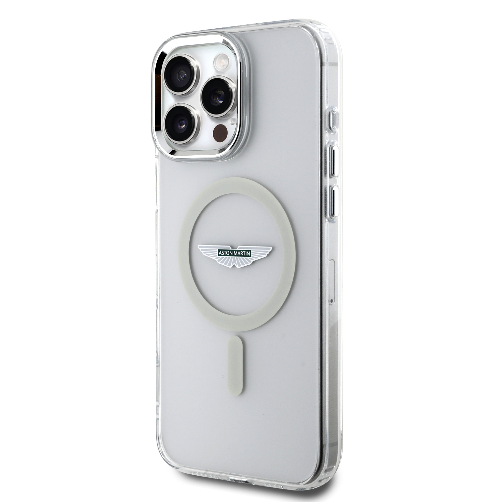 iPhone 16 Pro Max - ASTON MARTIN Frosted Effect Transparent - 2