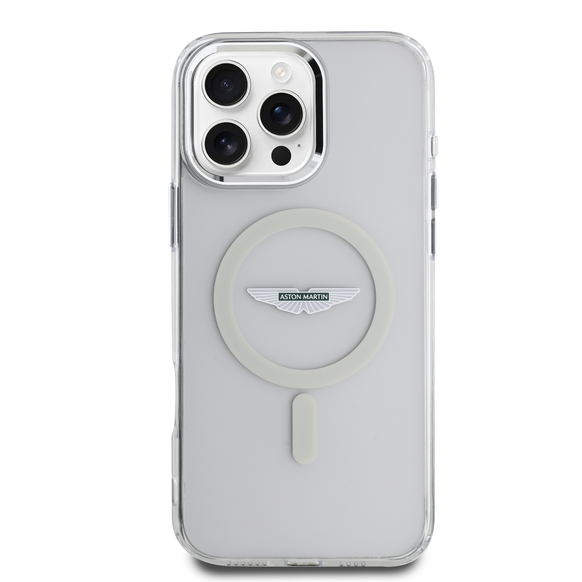 iPhone 16 Pro Max - ASTON MARTIN Frosted Effect Transparent - 3