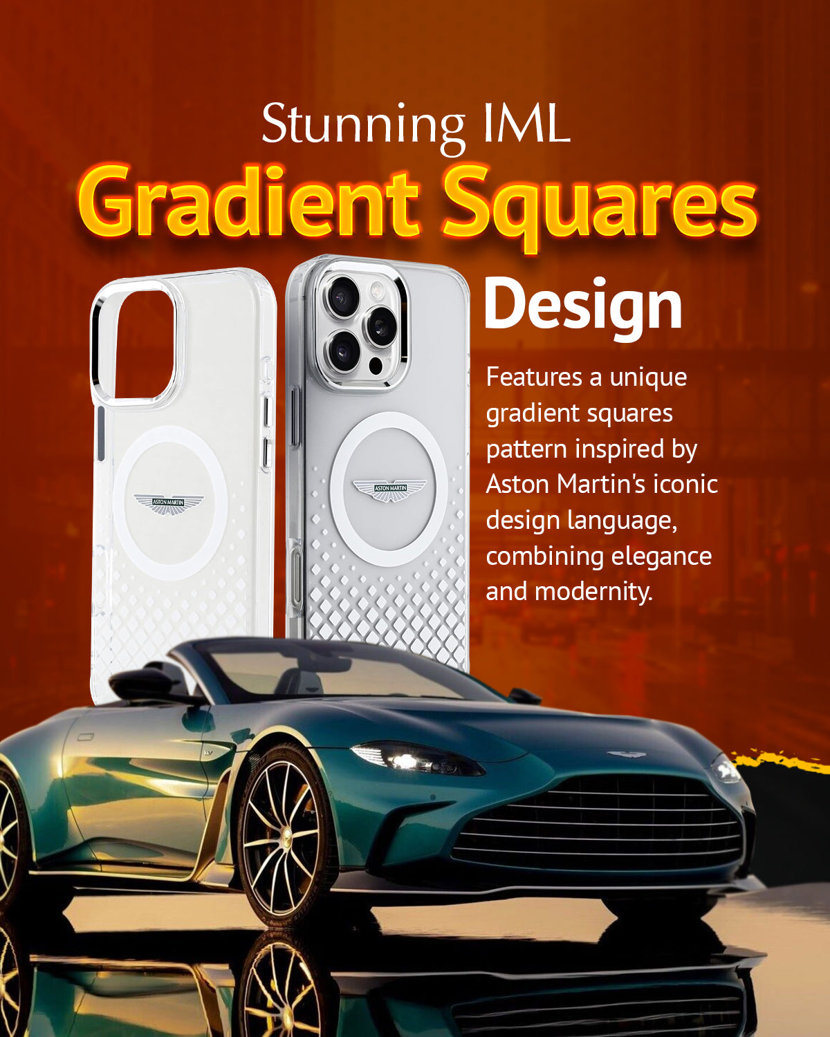 iPhone 16 Pro Max - ASTON MARTIN Gradient Design Black - 3