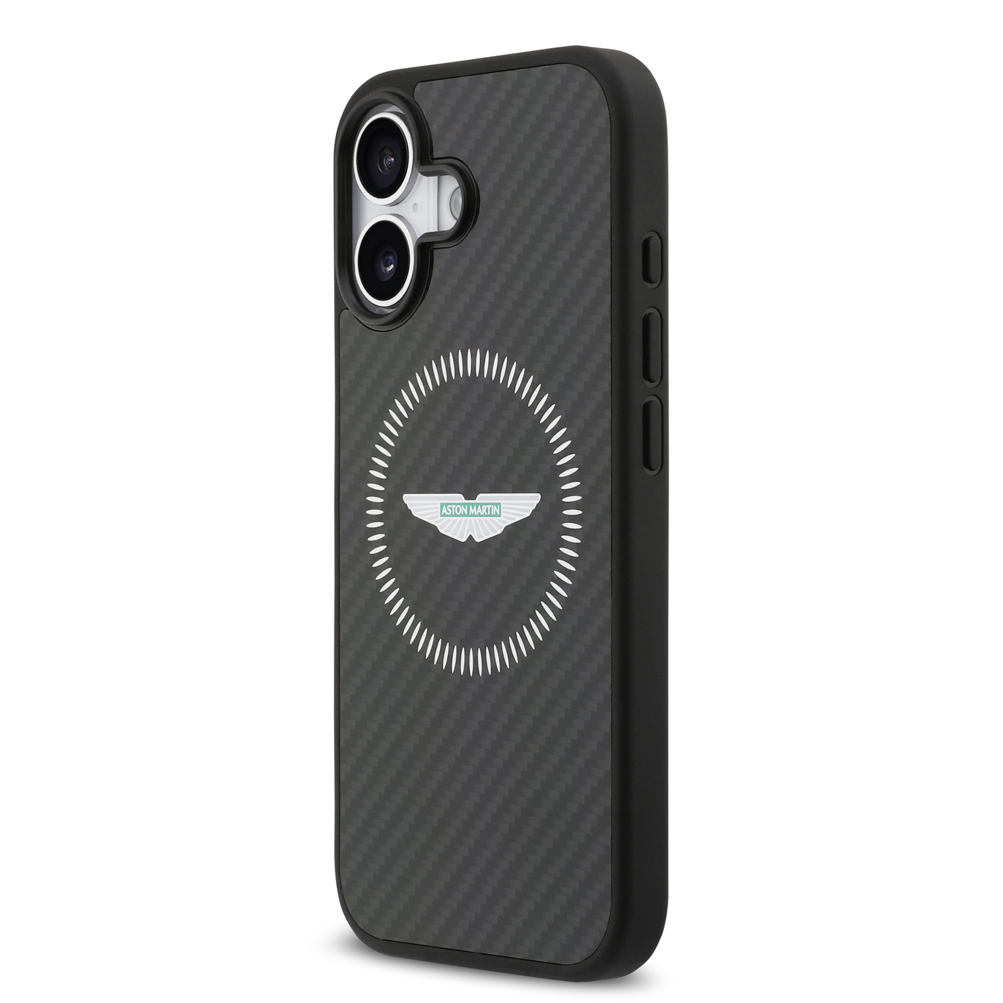 iPhone 17 Pro - ASTON MARTIN Kevlar Counter Design Black - 3