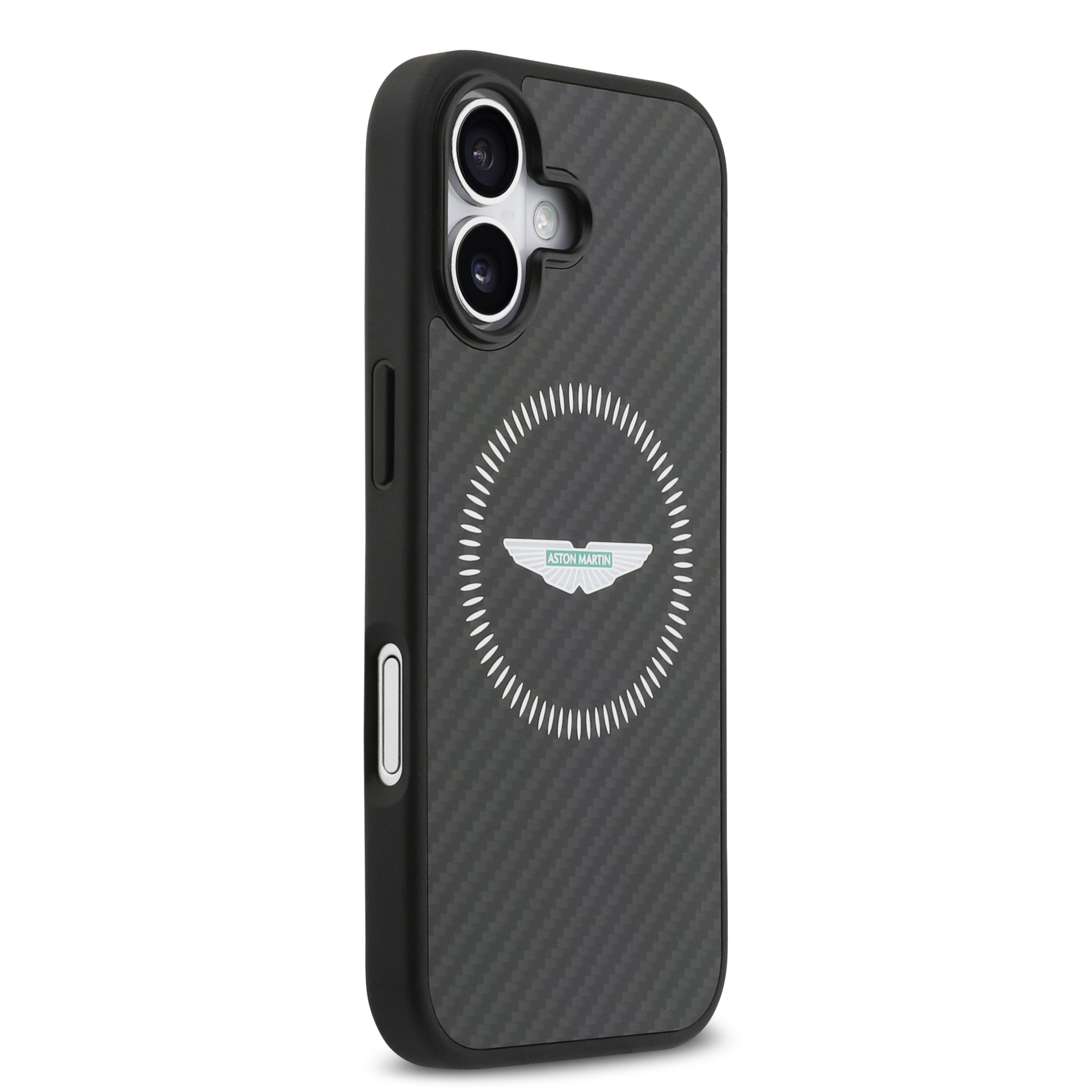 iPhone 17 Pro - ASTON MARTIN Kevlar Counter Design Black - 4