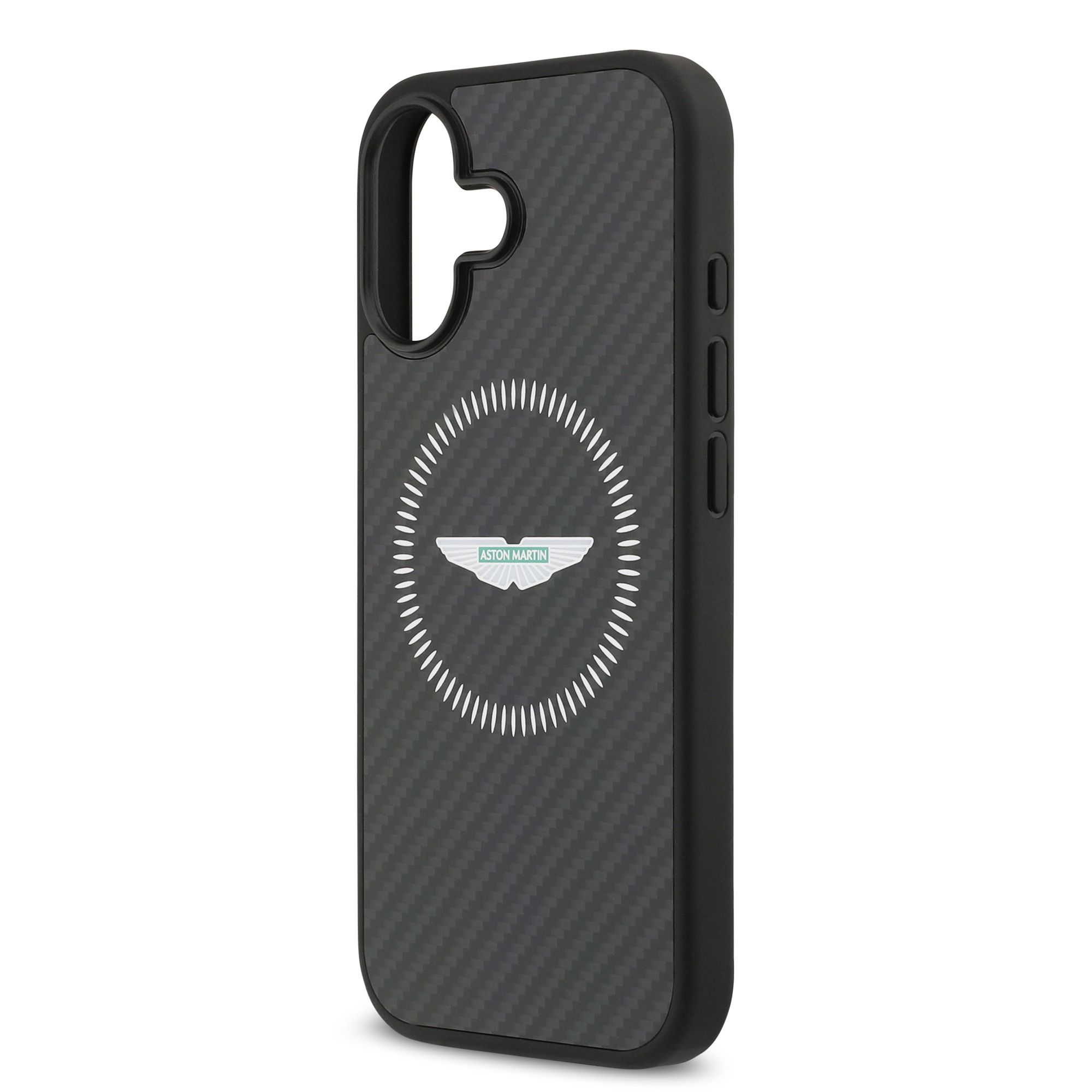 iPhone 17 Pro - ASTON MARTIN Kevlar Counter Design Black - 6