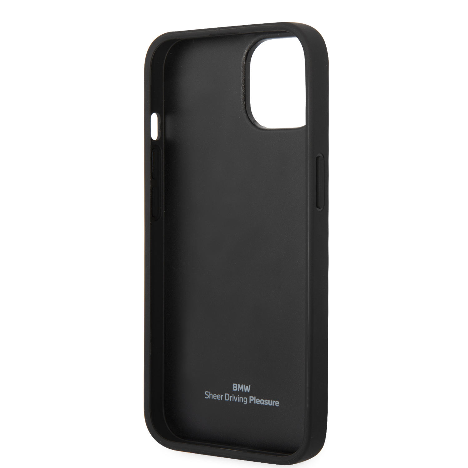 iPhone 14 - BMW Leather Diamond Pattern Black - 7