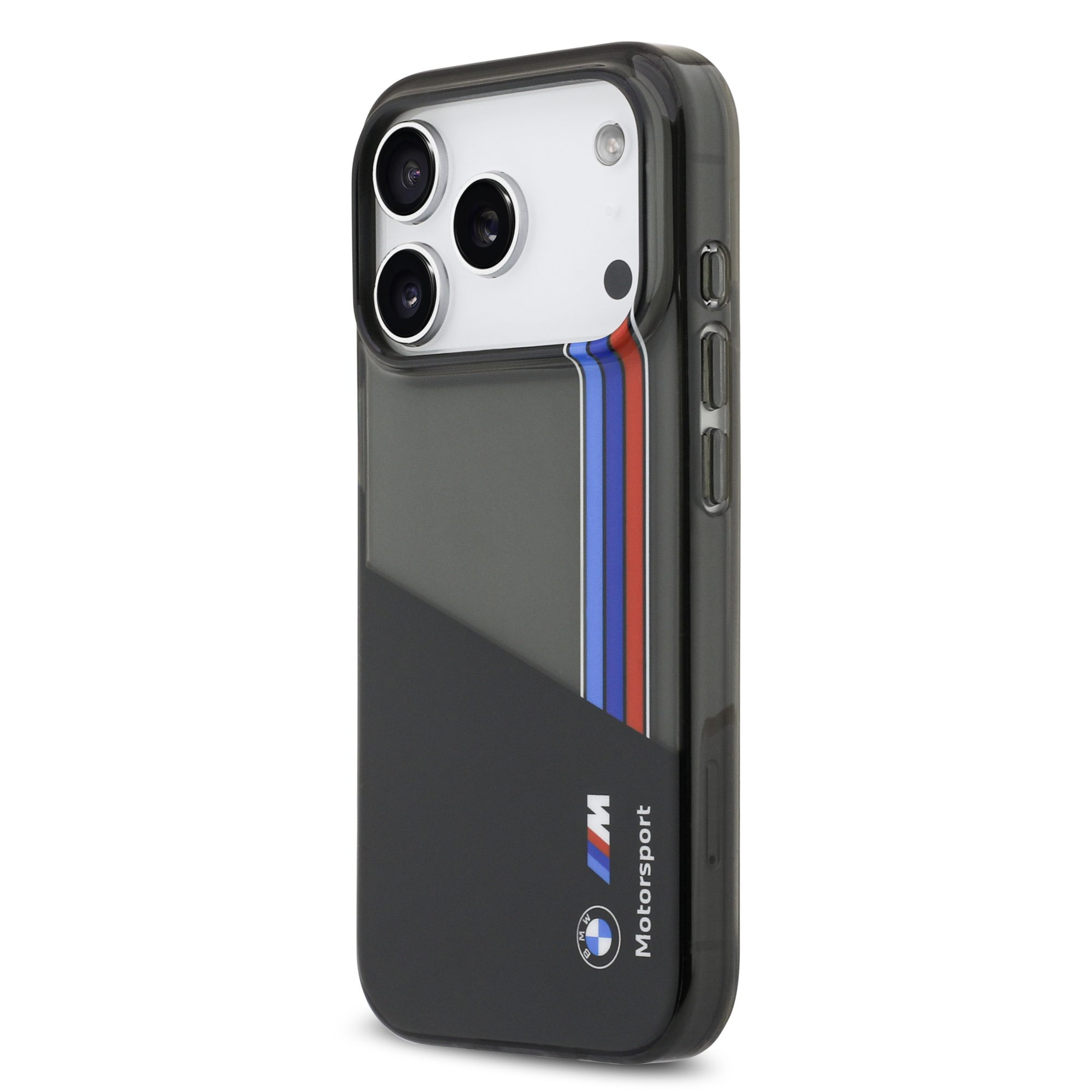 iPhone 17 Pro - BMW Motorsport IML Vertical Stripes Black - 3