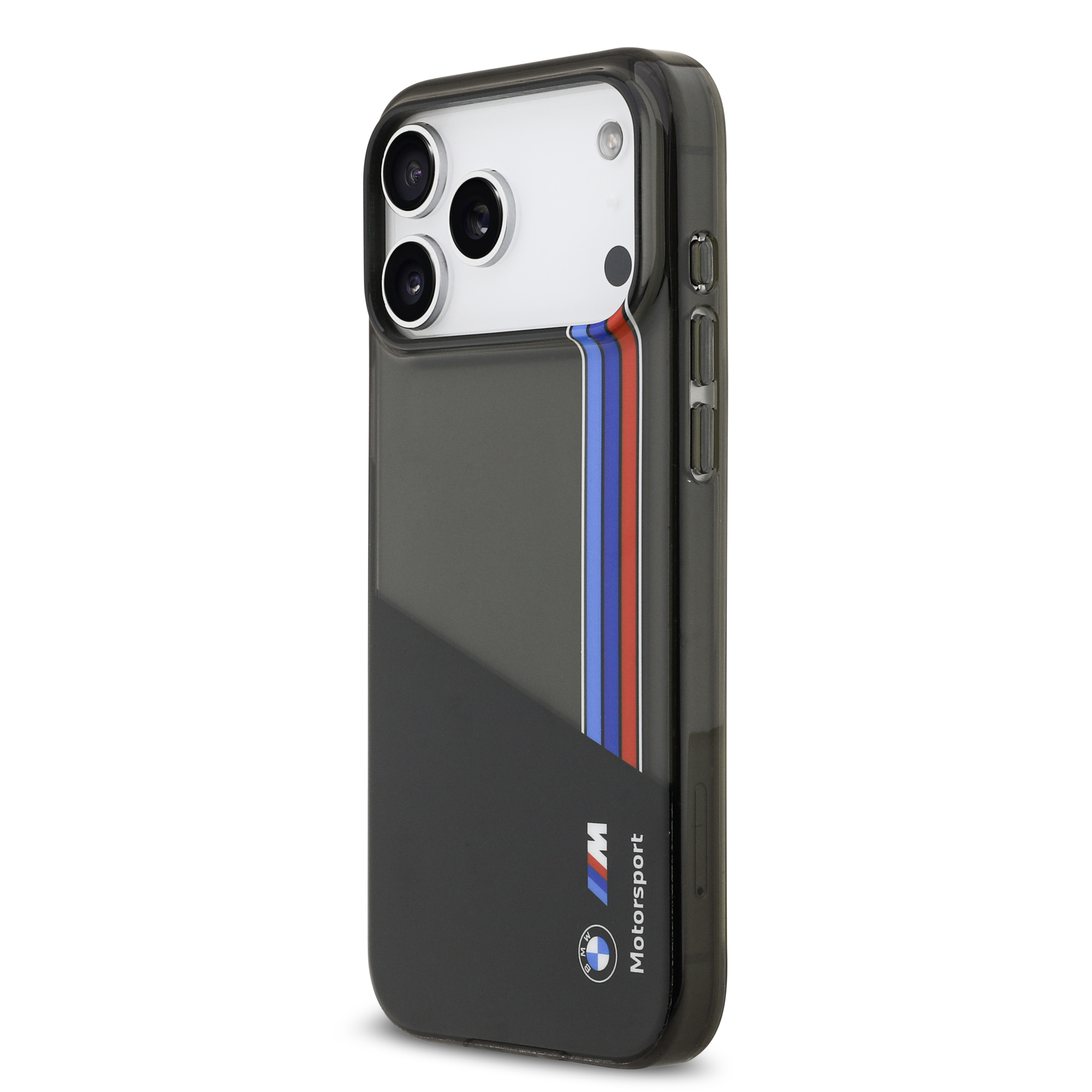 iPhone 17 Pro Max - BMW Motorsport IML Vertical Stripes Black - 3