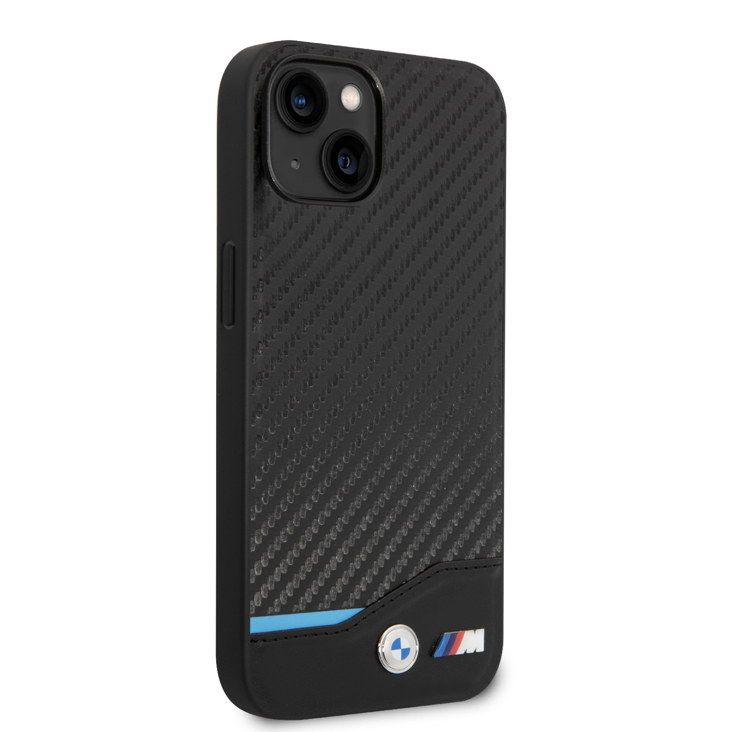 iPhone 14 - BMW Leather Carbon Black - 4