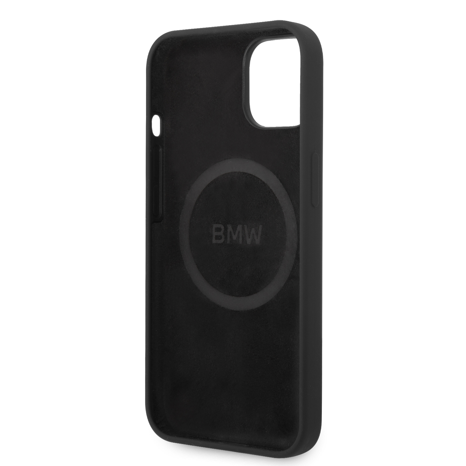 iPhone 14 - BMW Silicone Big Logo Black - 7