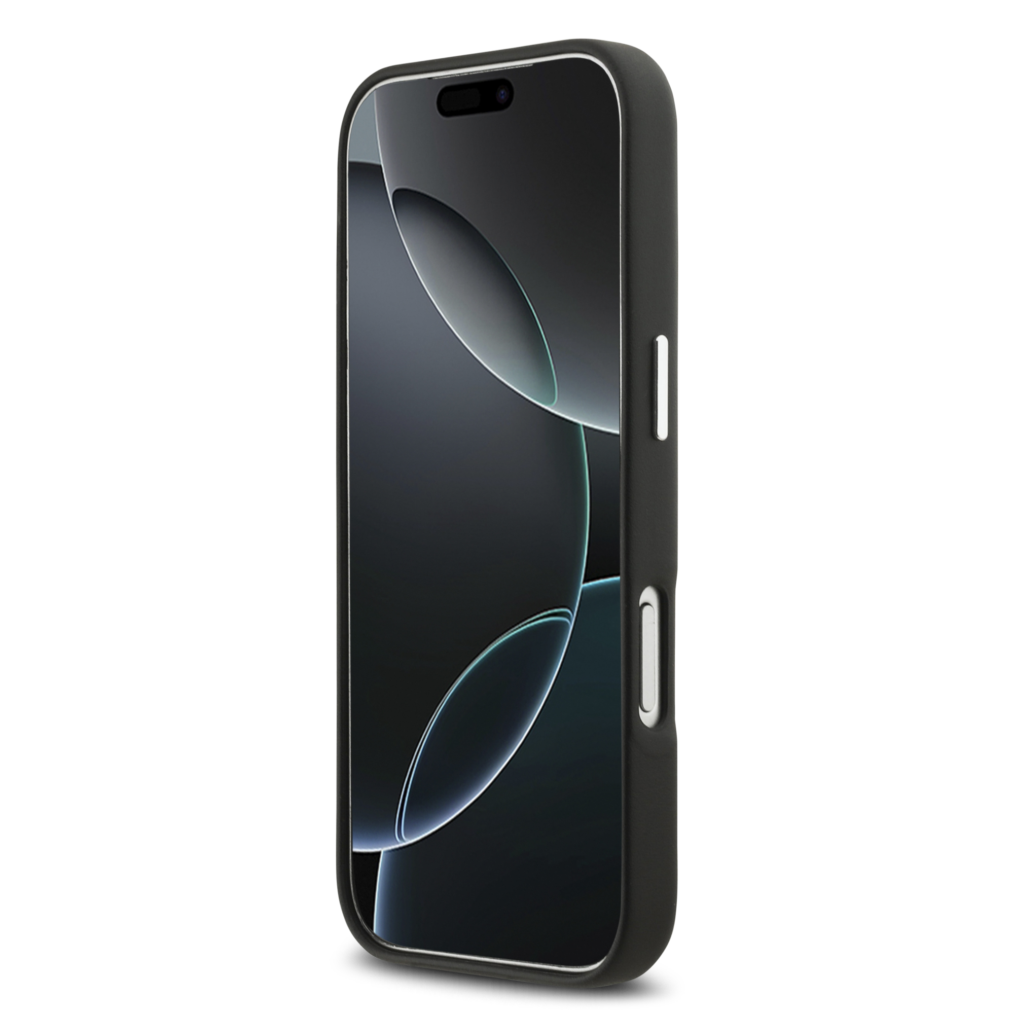 iPhone 17 Pro - BMW Leather Full Wrapped Metal Black - 5